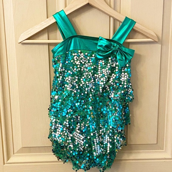 Weissman Girls Sequin Leotard Costume